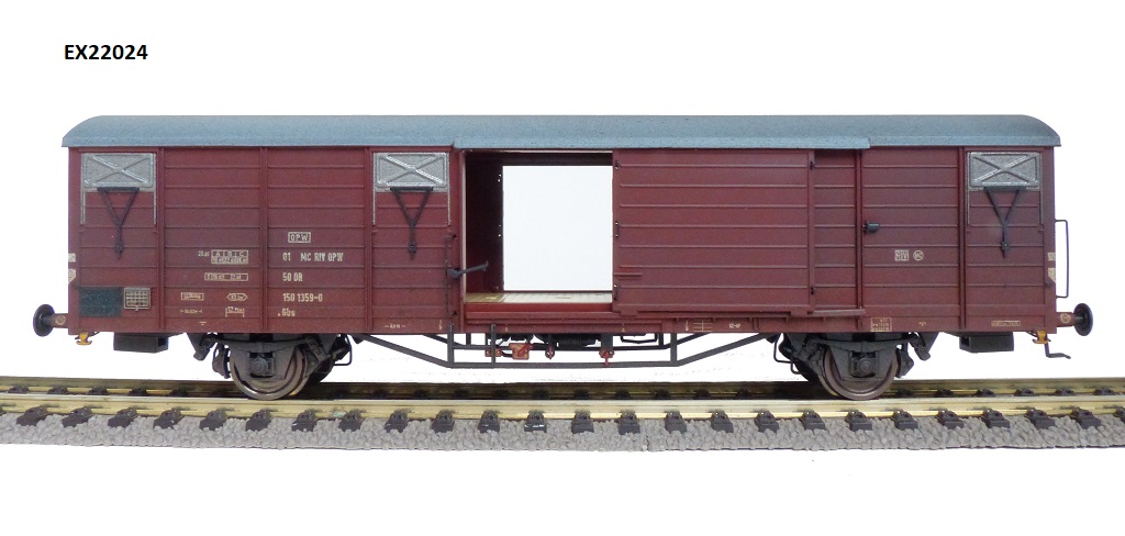 Exact-train 22024 DR ged. Güterwagen Gbs 1500 OPW Ep.4