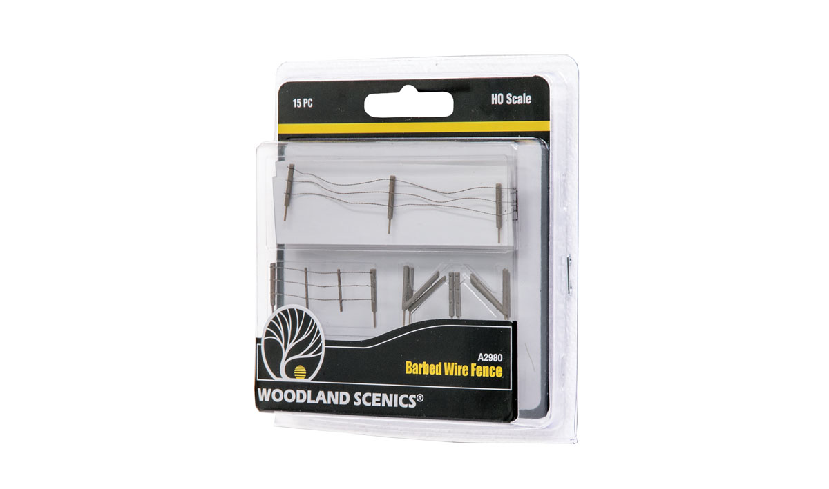 WA2980 Barbed Wire Fence
