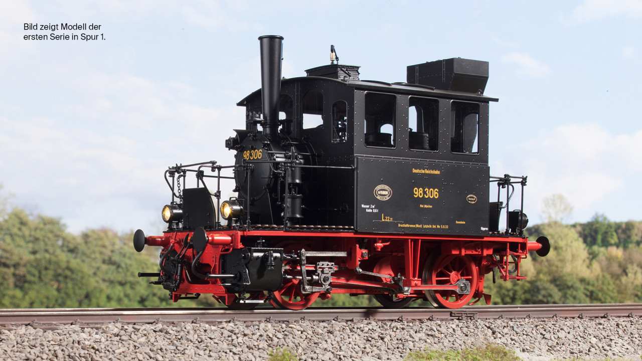 KM1 109833 DRG Dampflok BR 98 306 Ep.II