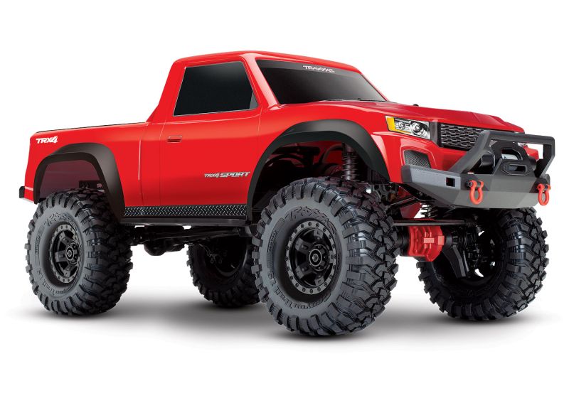 TRX82024-4RED SLVR TRX-4 Sport 4x4 rot 1/10 Scale-Cra