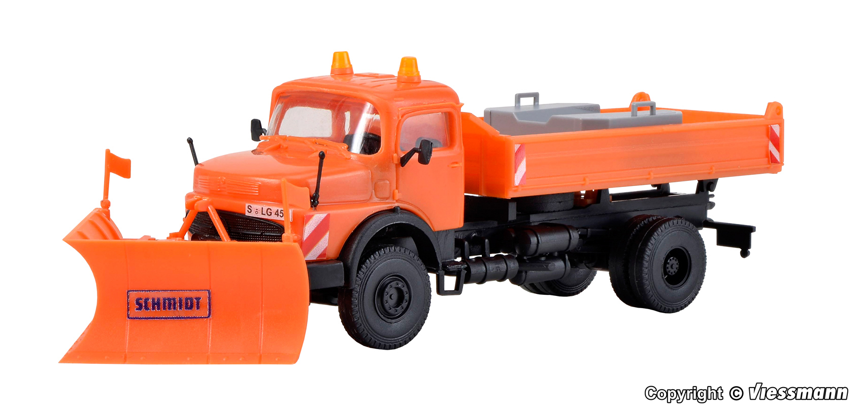 Kibri 15001 MB Rundhauber Kipp-Pritsche Winterdienst