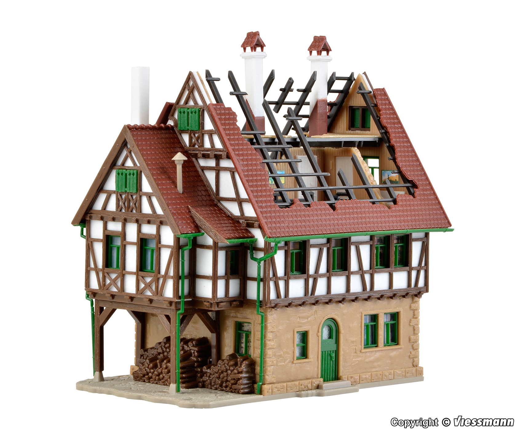 47738 Brennendes Haus