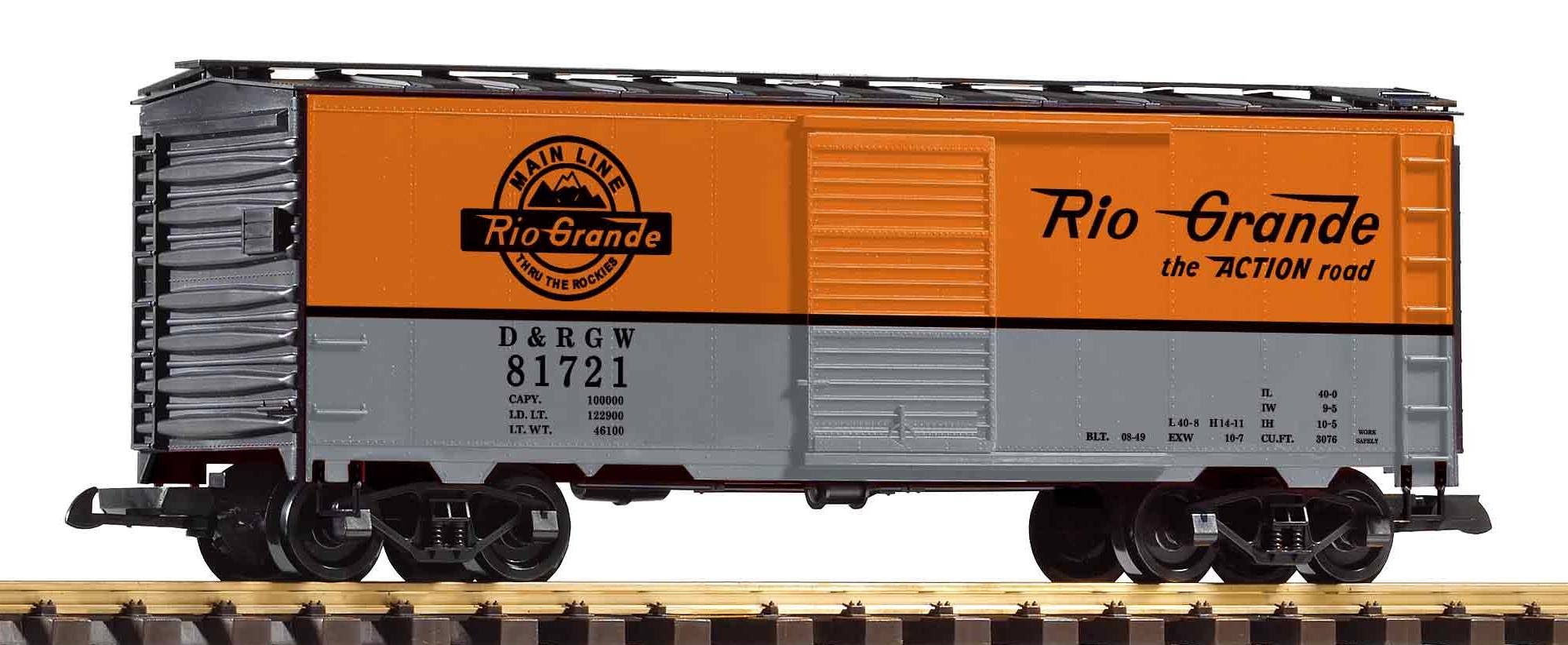 38809 D&RGW ged. Güterwagen