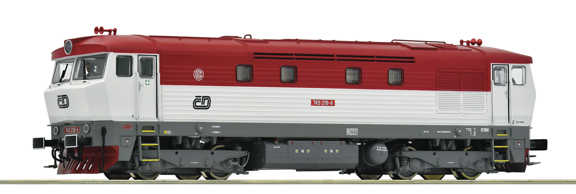 Roco 7300054 CD Diesellok 749 218-4 Ep.5