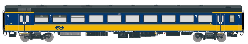 Exact-train 11006 NS ICRm Reisezugwagen Apmz10 Ep.6