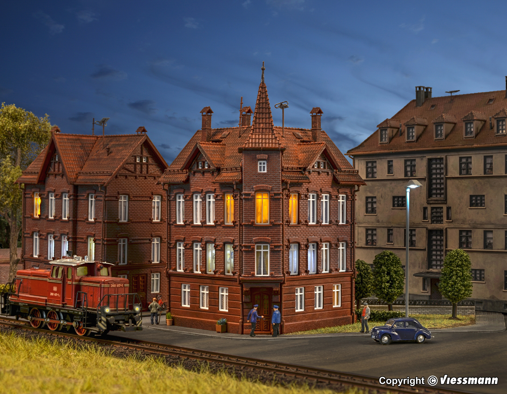 43807 Eisenbahner Eckwohnhaus