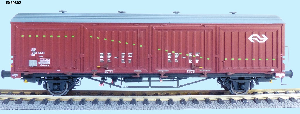Exact-train 20802 NS gedeckter Güterwagen Hbis Ep.4b