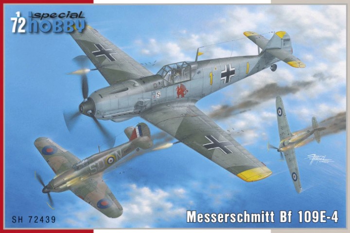 SH72439 Messerschmitt Bf 109E-4