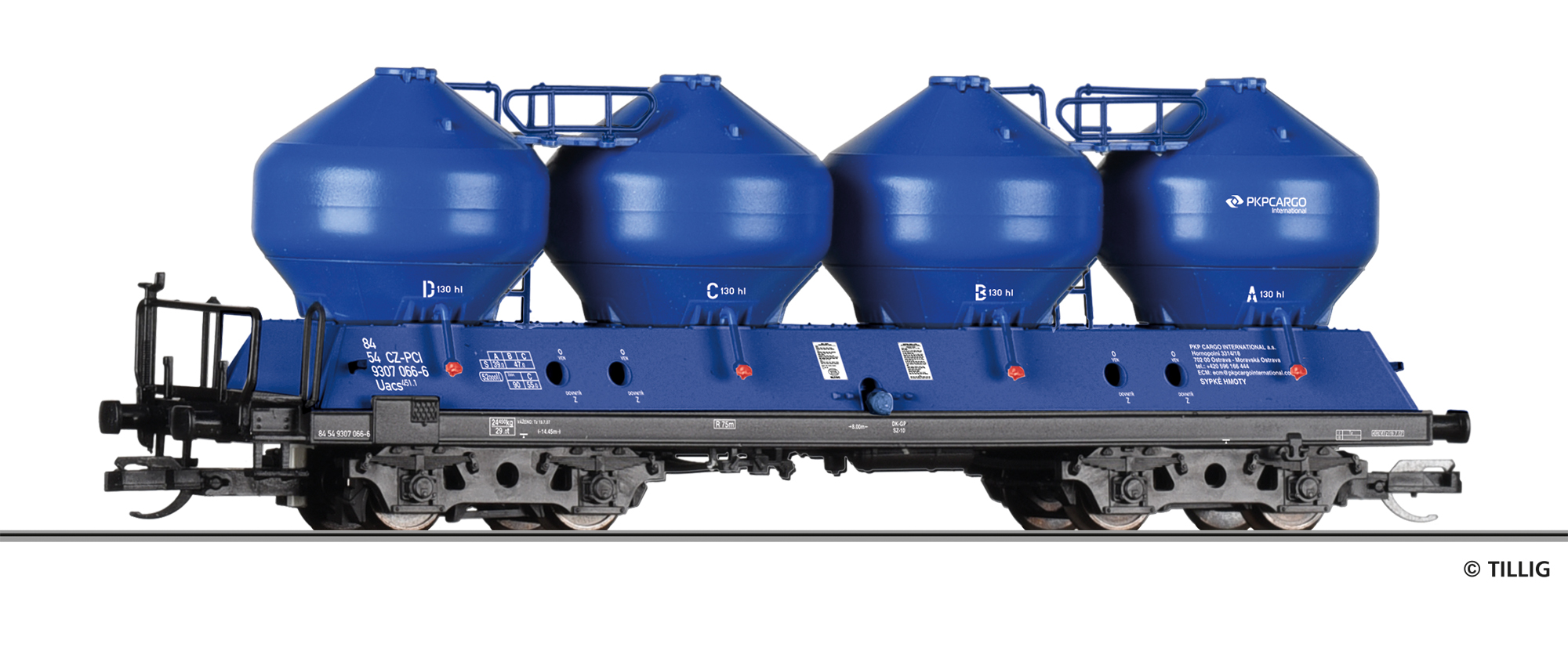 15864 Staubsilowagen Uacs der PKP Cargo Inter