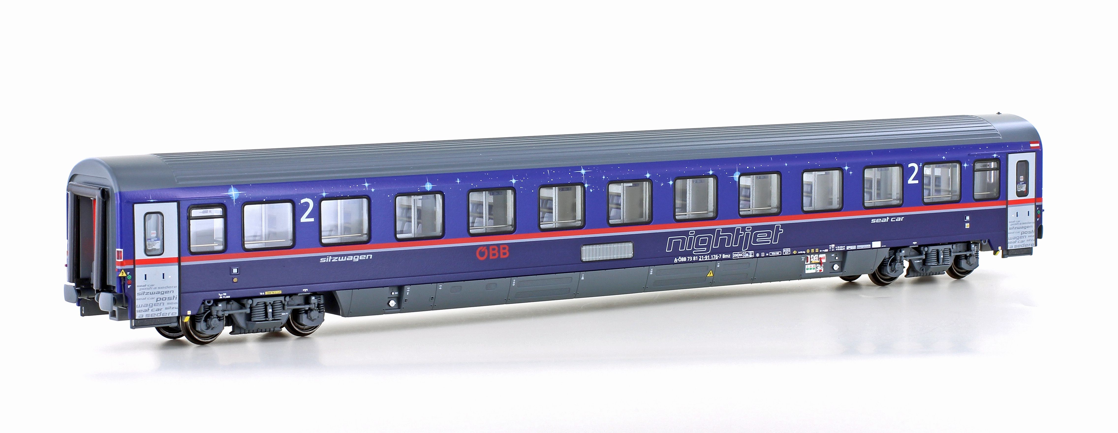 LS Models MW2117ACS ÖBB Nightjet Set NJ40421 6-tlg Ep.6 AC