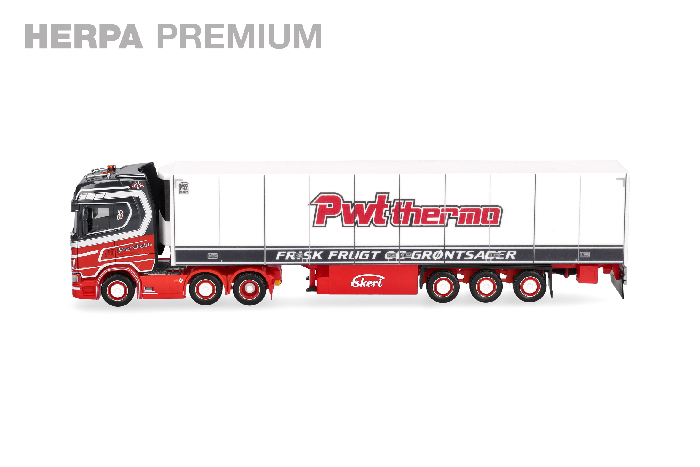 Herpa 960724 PREMIUM: Scania CS20 HD KSZ Peter Wouter