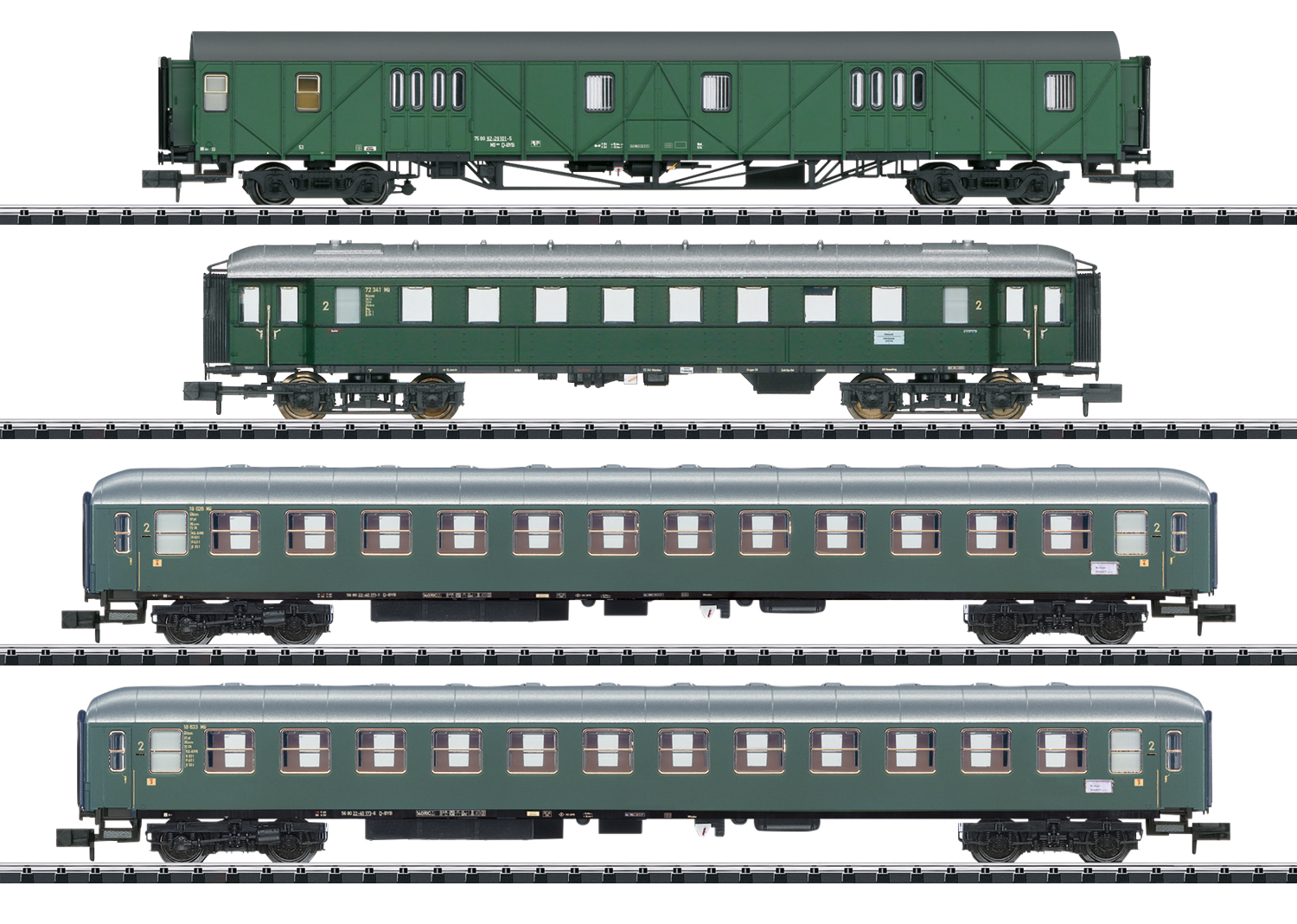 18714 BEM Museums-Wagen-Set 4-tlg. Ep.6
