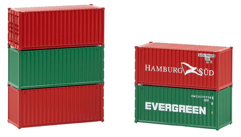 182051 20' Container, 5er-Set