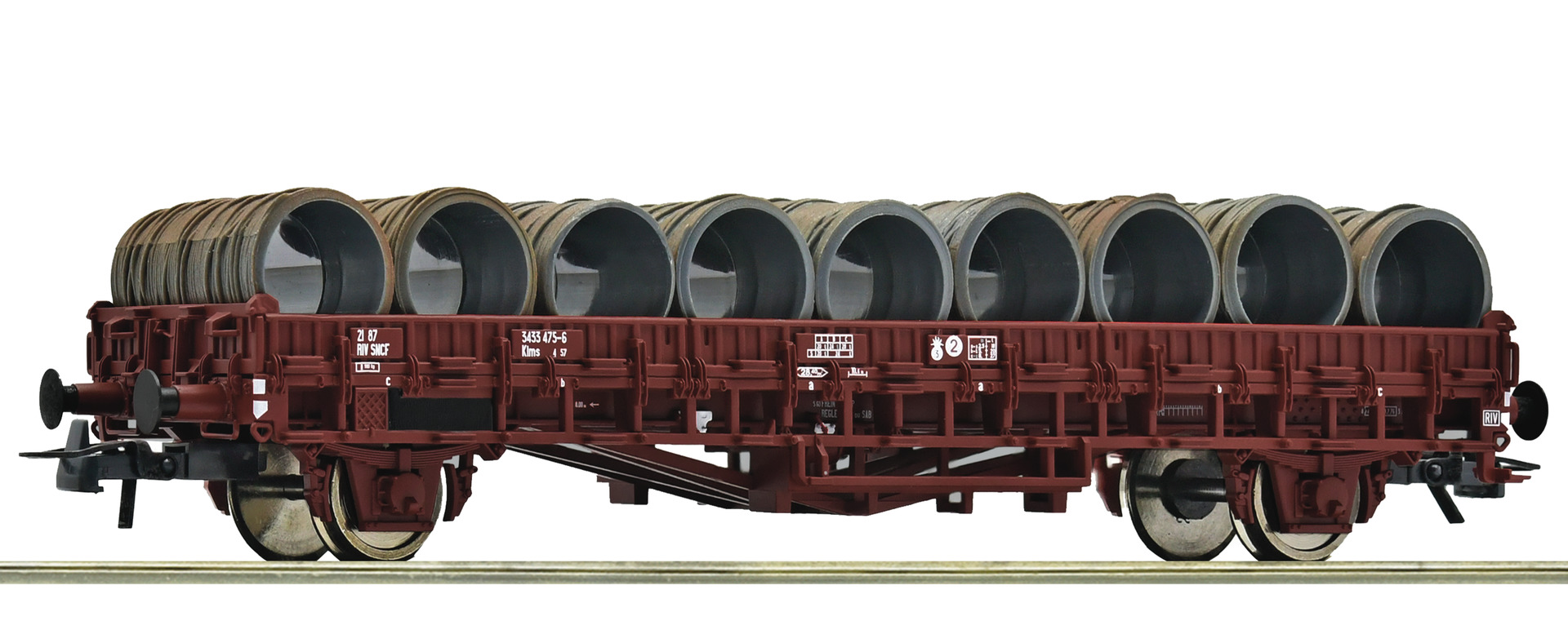 Roco 6600300 SNCF Flachwagen Klms Ep.4