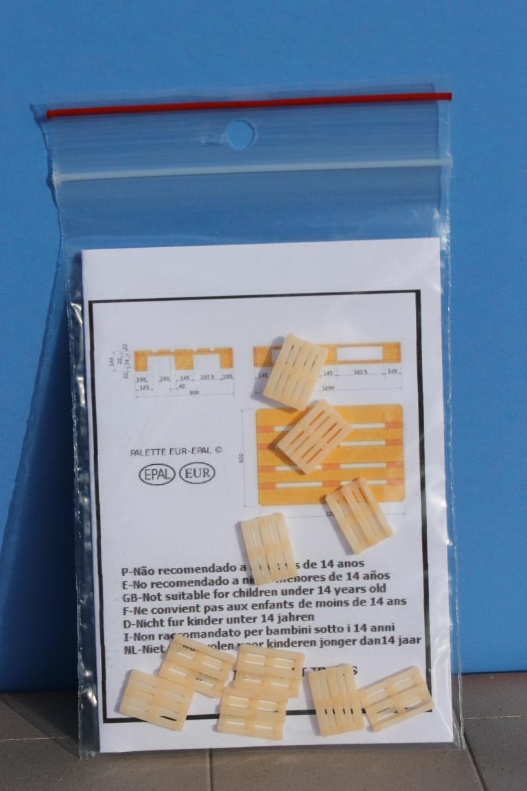 PT210100 Europallets (Packung 10 Stück)