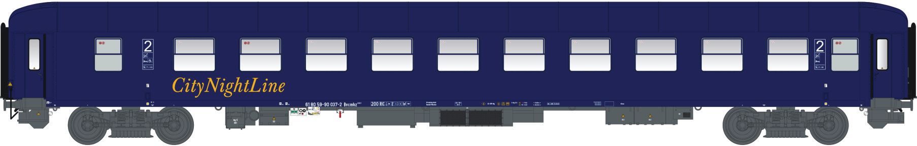 49062DC CNL Liegewagen Bvcmbz 249.1 Ep.5
