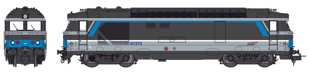 MB-154 SNCF Diesellok BB-67300 Ep.5/6