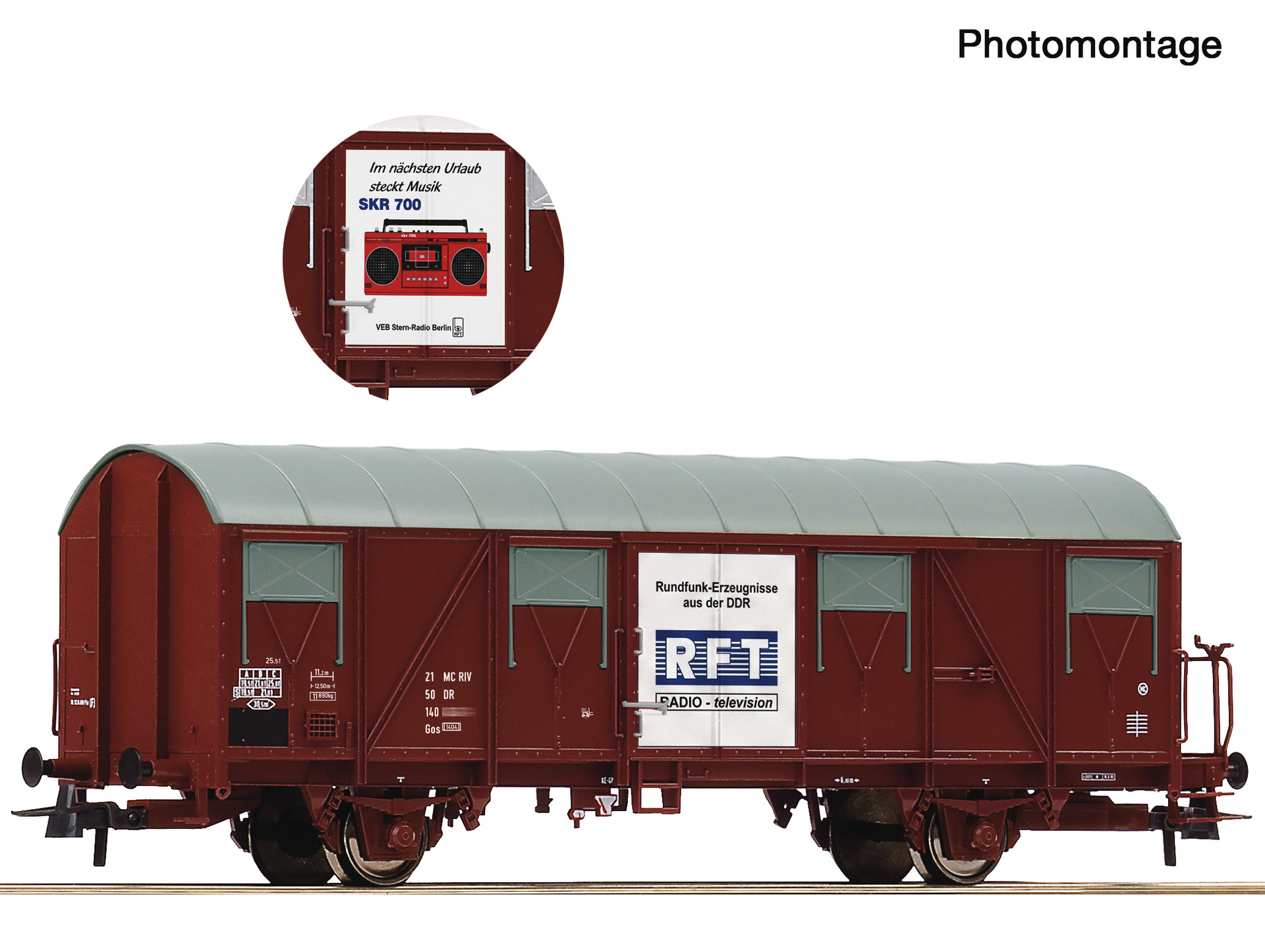76609 DR Gedeckter Güterwagen Glmhs Ep.4