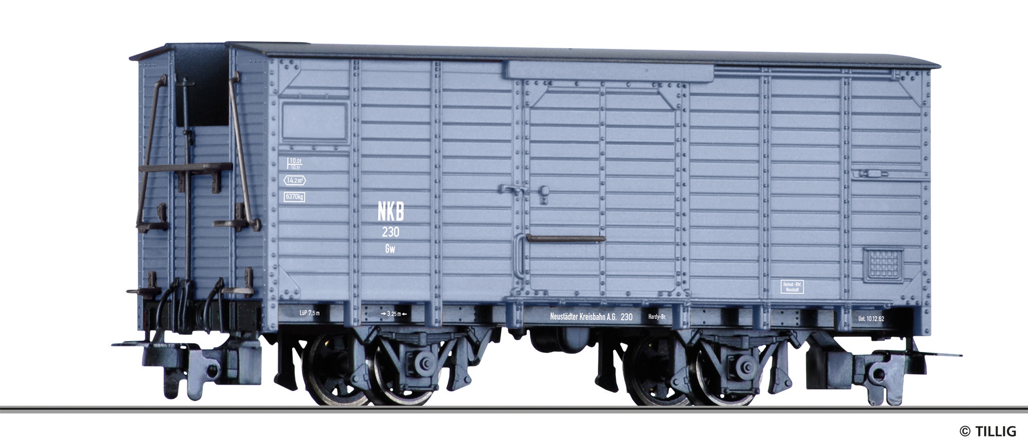 05947 NKB gedeckter Güterwagen Gw Ep.3
