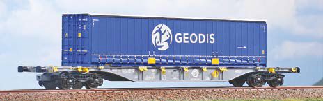 40538 Ermewa Containertragwagen Sgnss 60 Ep.6