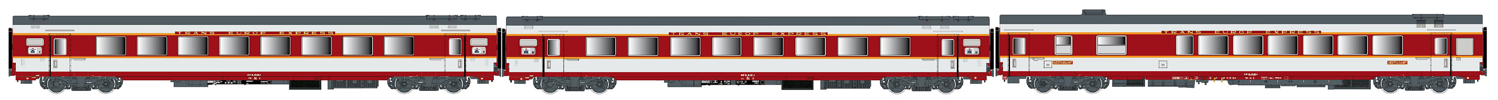 LS Models 40083 SNCF Personenwagen-Set 3-tlg Ep.4
