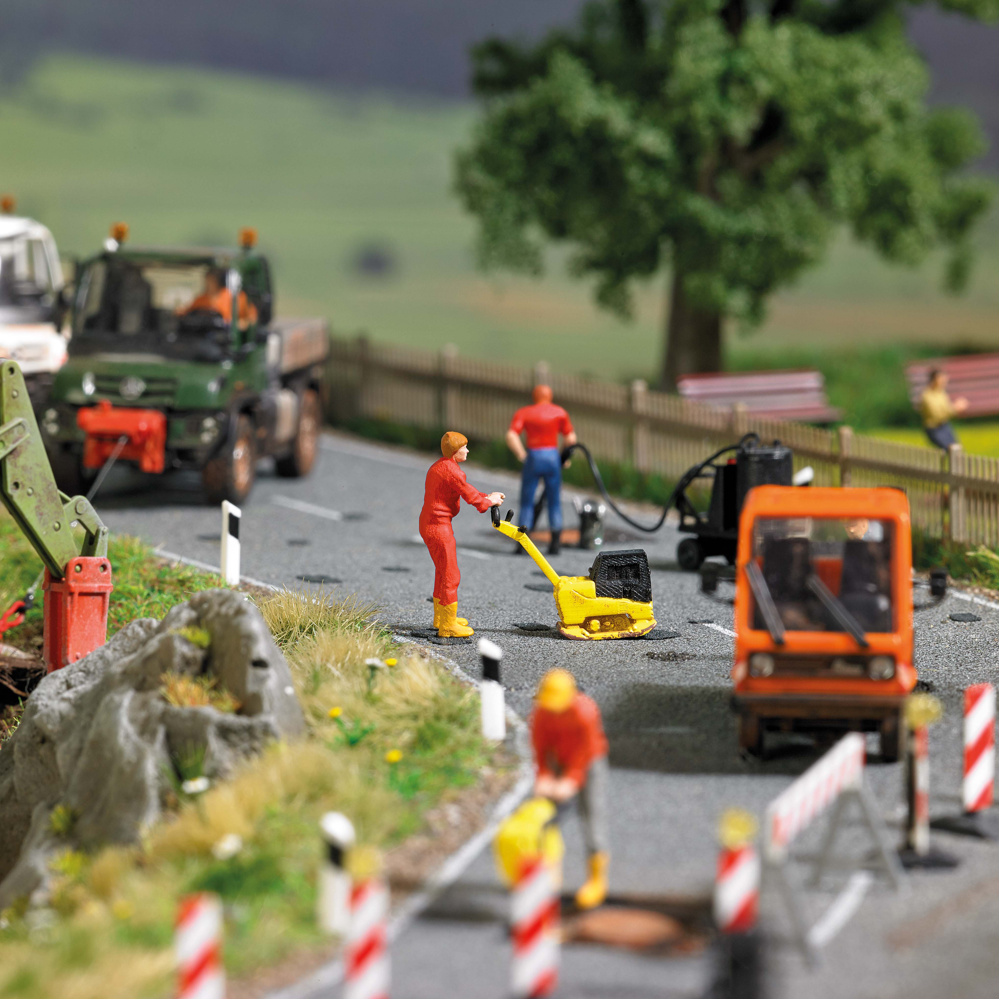 7804 Action-Set: Rüttelplatte m. Figur