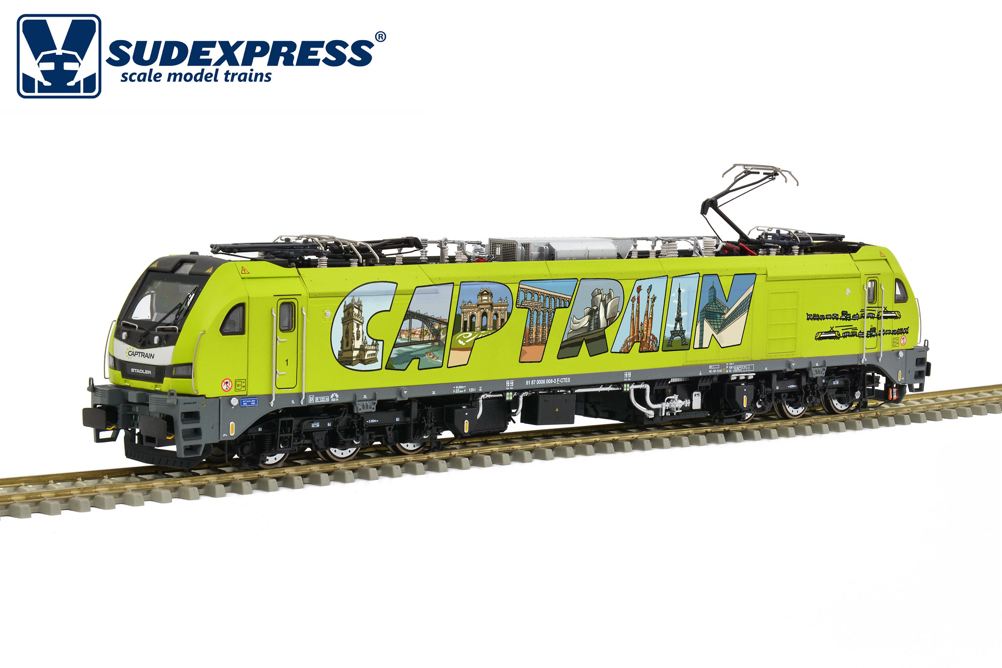 Sudexpress S0060081 Captrain E-Lok 6008-3 Ep.6