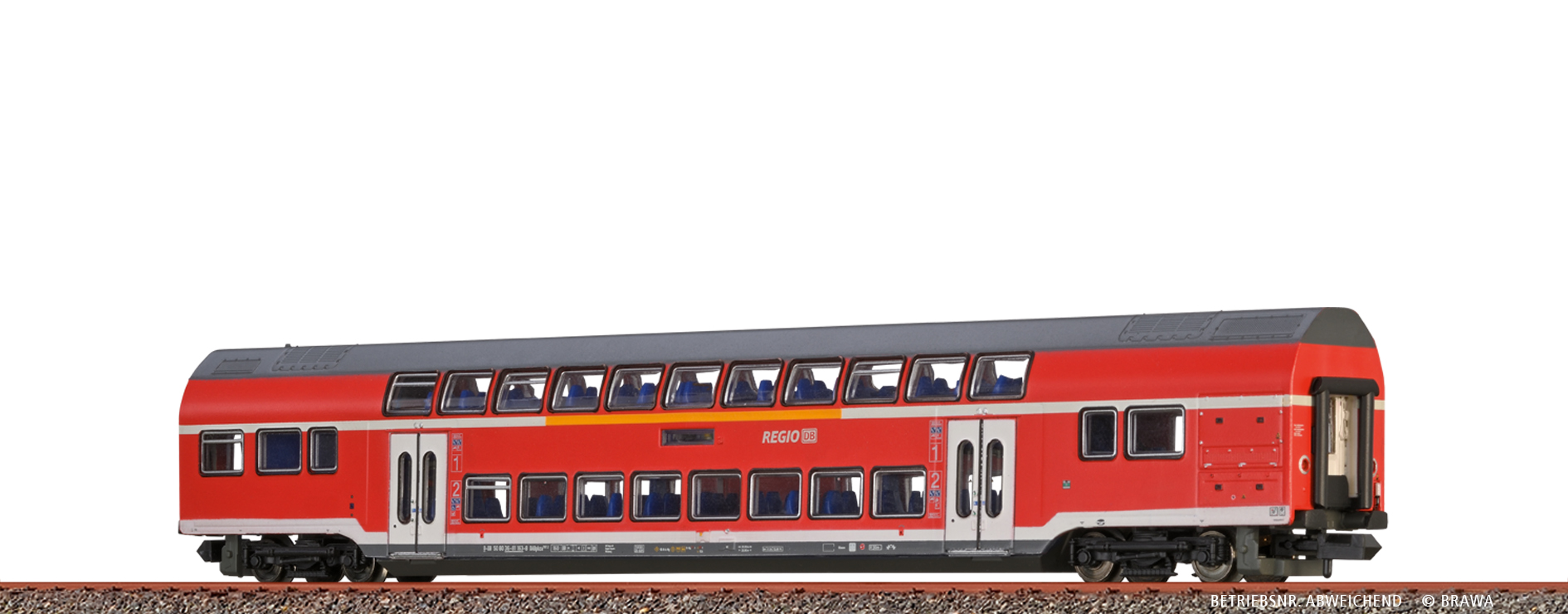 Brawa 64516 DBAG Mittelwagen BR 445 1./2. Kl. Ep.6