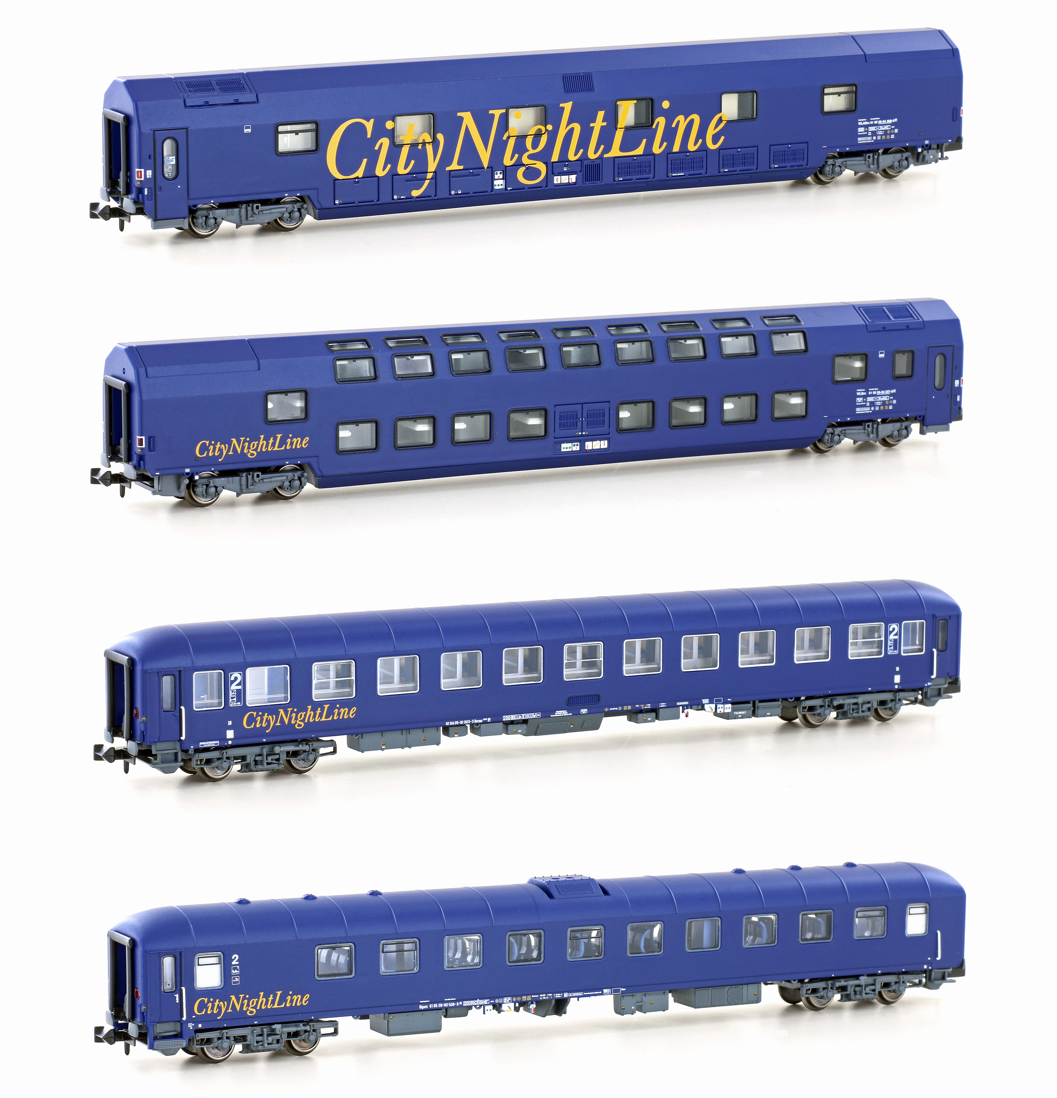 97002N CNL Nachtzugwagen-Set 4-tlg Ep.5 Set 1