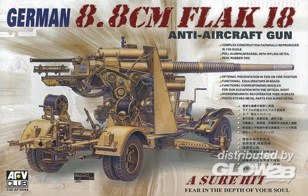 AF35088 8,8 cm FLAK 18