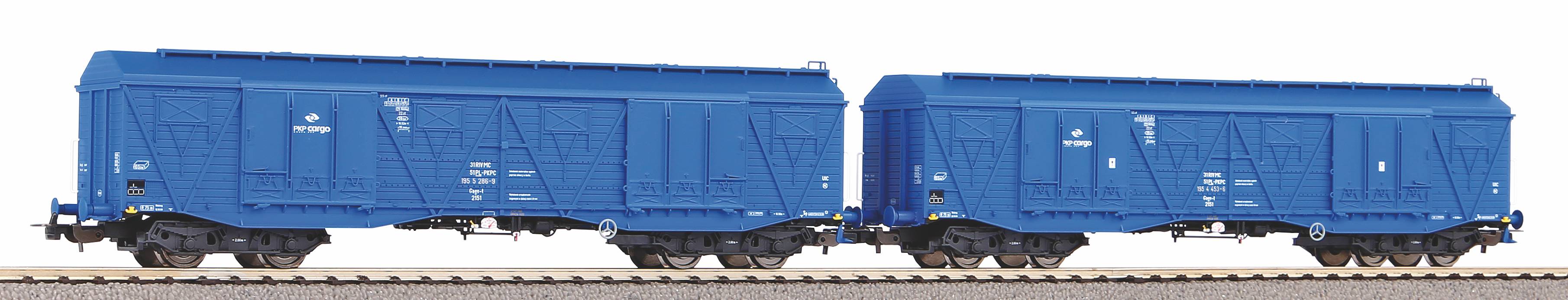 Piko 58271 PKP Großraumgüterwg.401Ka Set 2-tlg.Ep.6