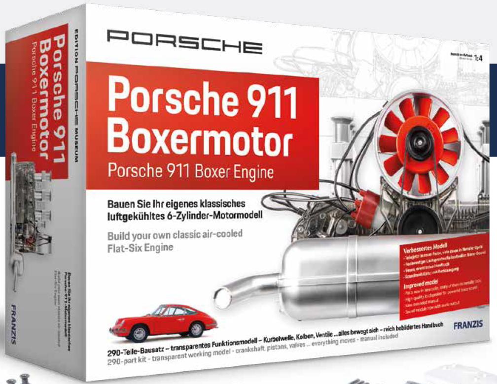 LC67140 Porsche 6Zylinder-Boxermotor Bausatz 1/4