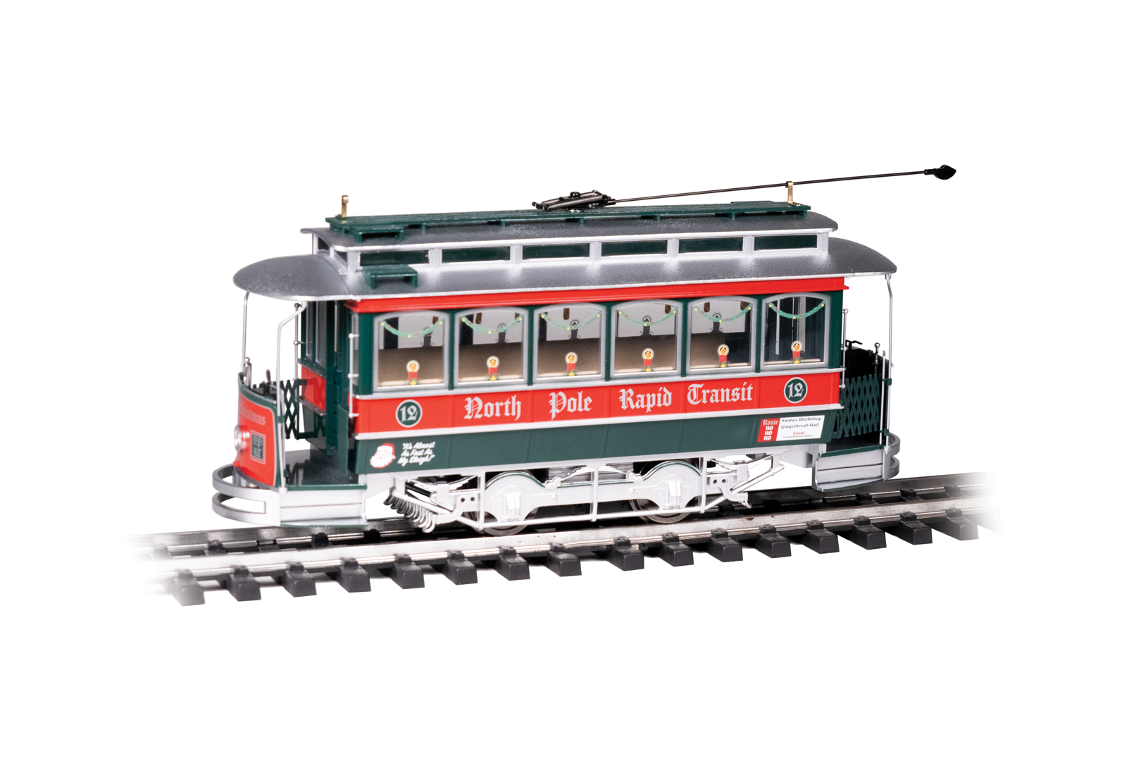 93943 Weihnachtsstraßenbahn – North Pole Rapi