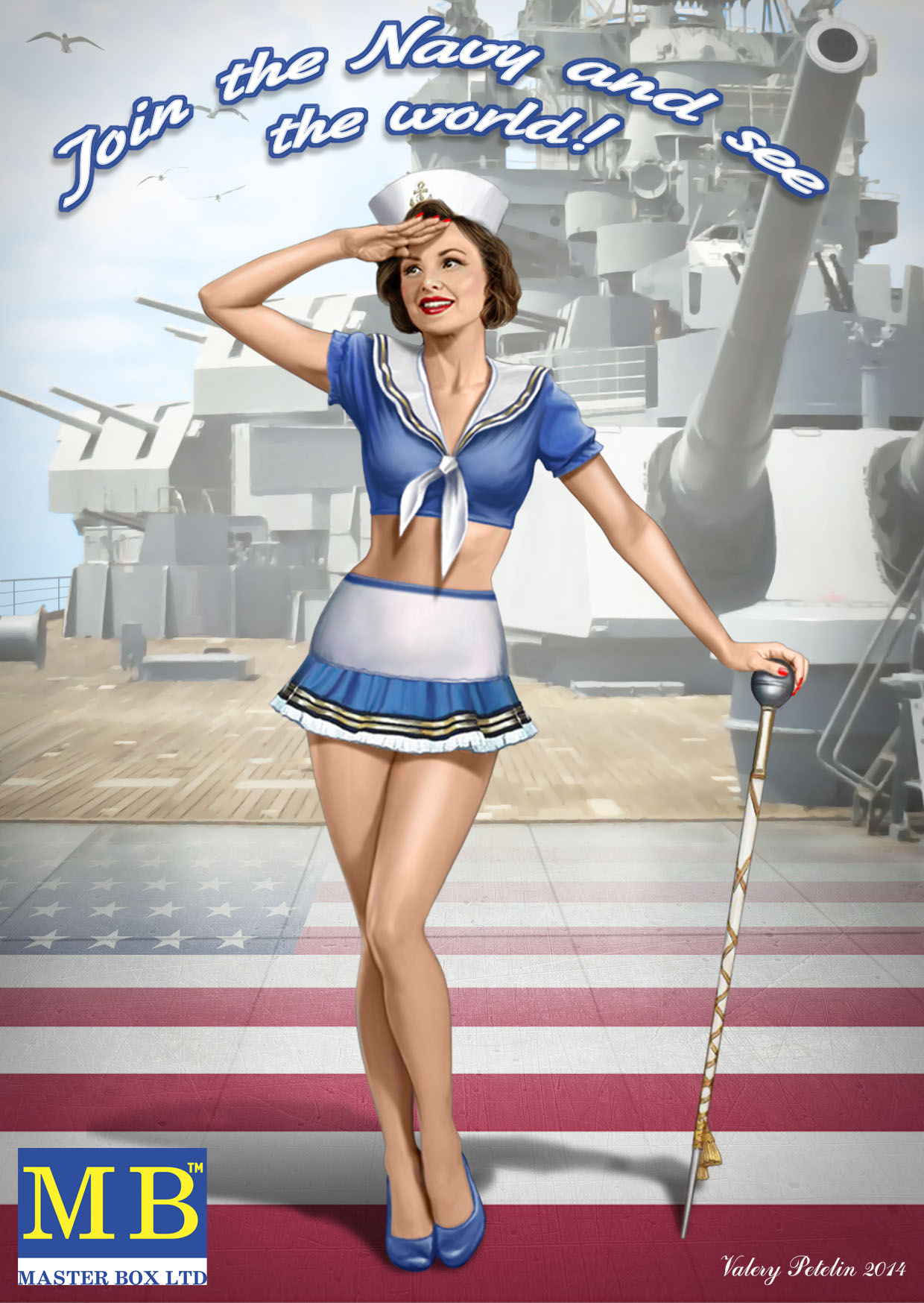 MB24004 Pin-up series, Kit No. 4 Suzie