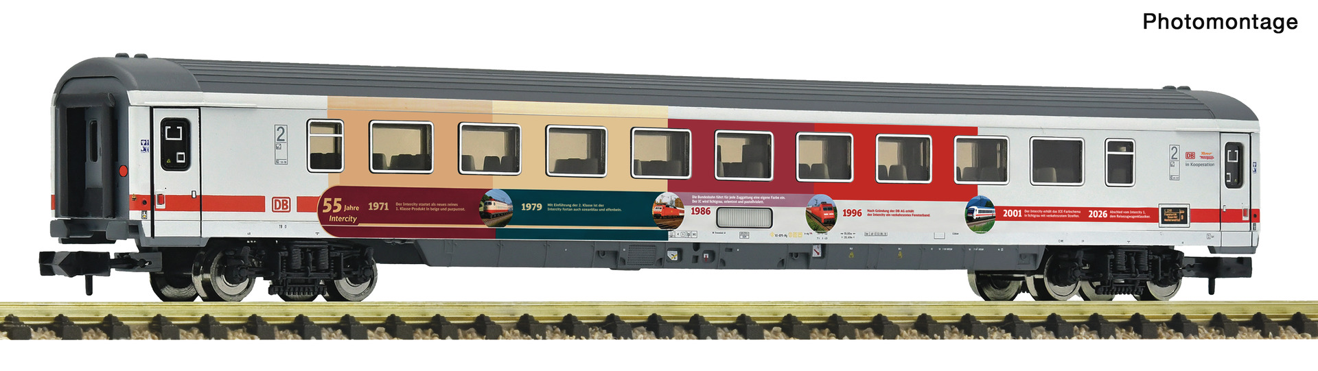 Fleischmann 6260137 DBAG Schnellzugwagen 55 Jahre IC Ep.6