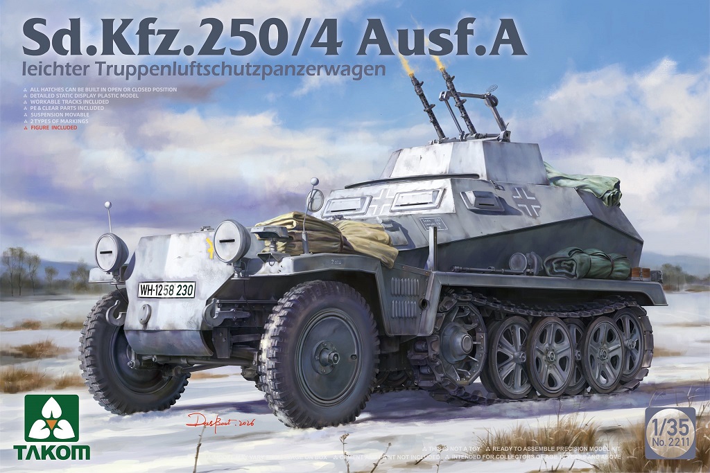 2211 Sd.Kfz.250/4 Ausf.A leichter Truppenluft
