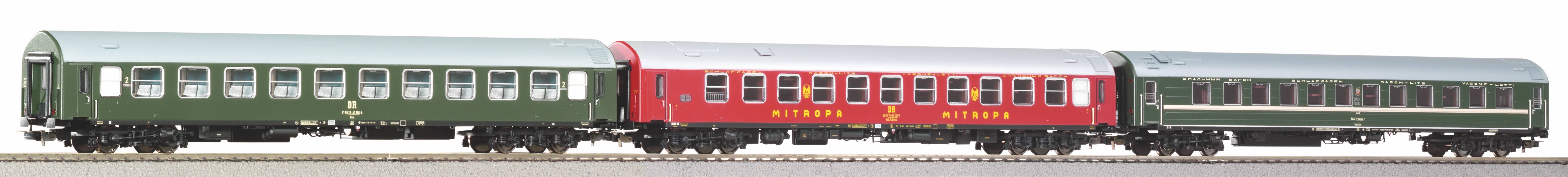 58245 DR Reisezugwagen-Set D244 3-tlg Ep.4