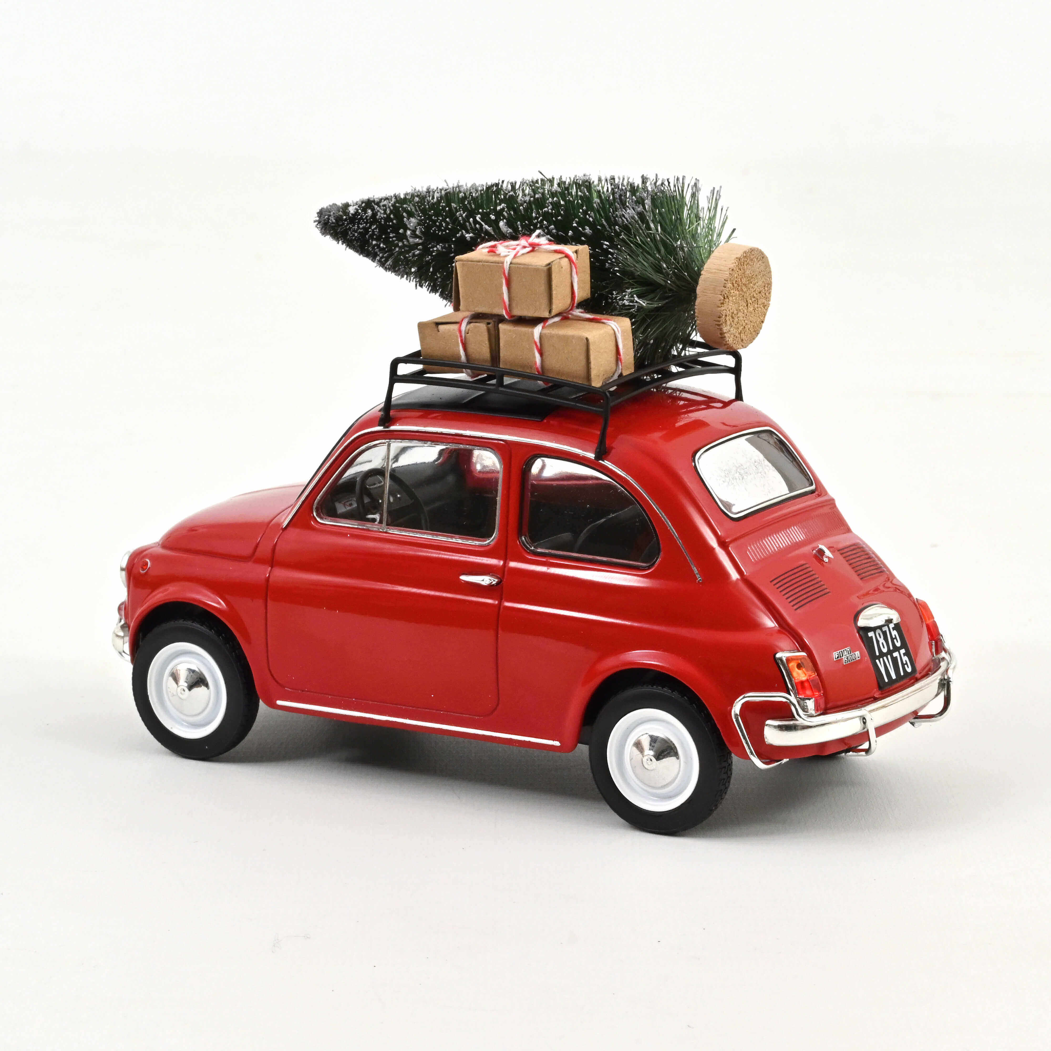 Norev 187779 Fiat 500L rot Christmas (1968)