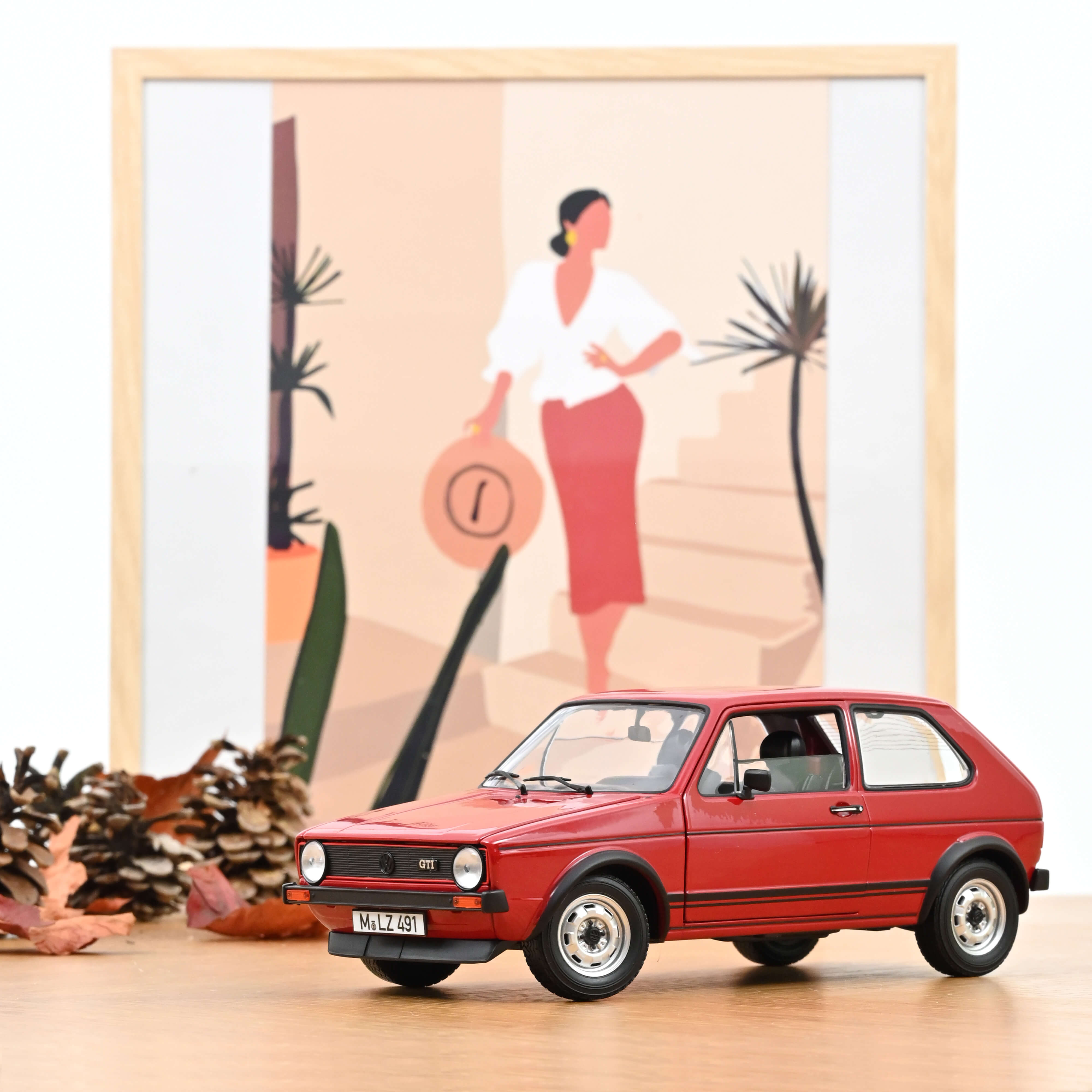 188472 VW Golf GTI rot 1976