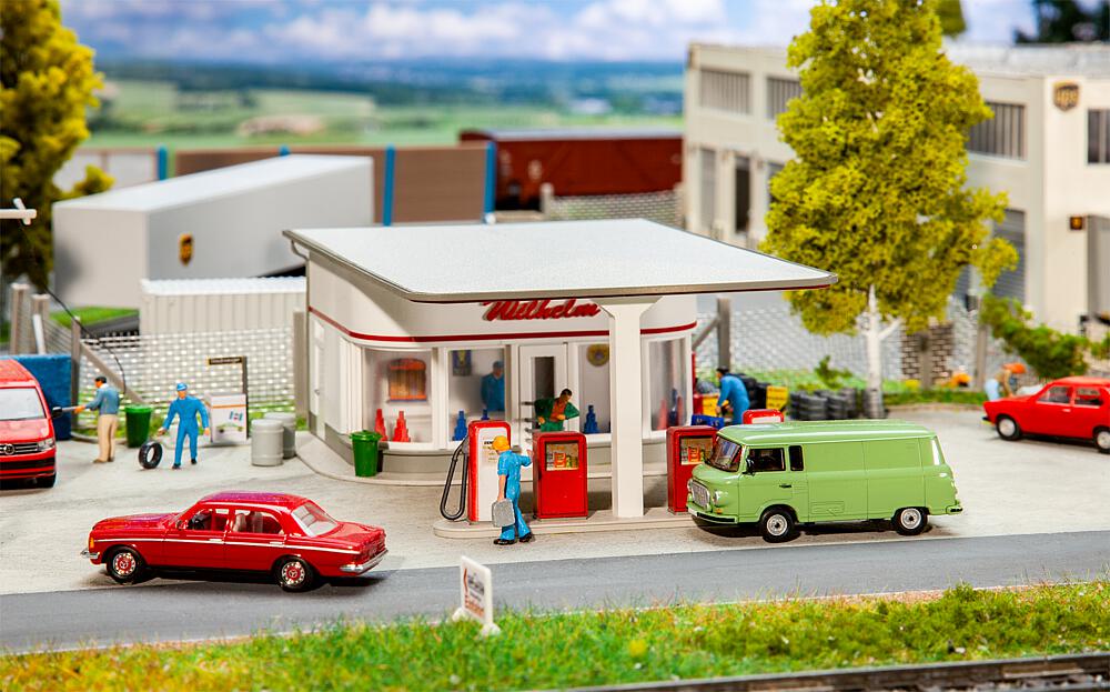 130590 Tankstelle 50er Jahre