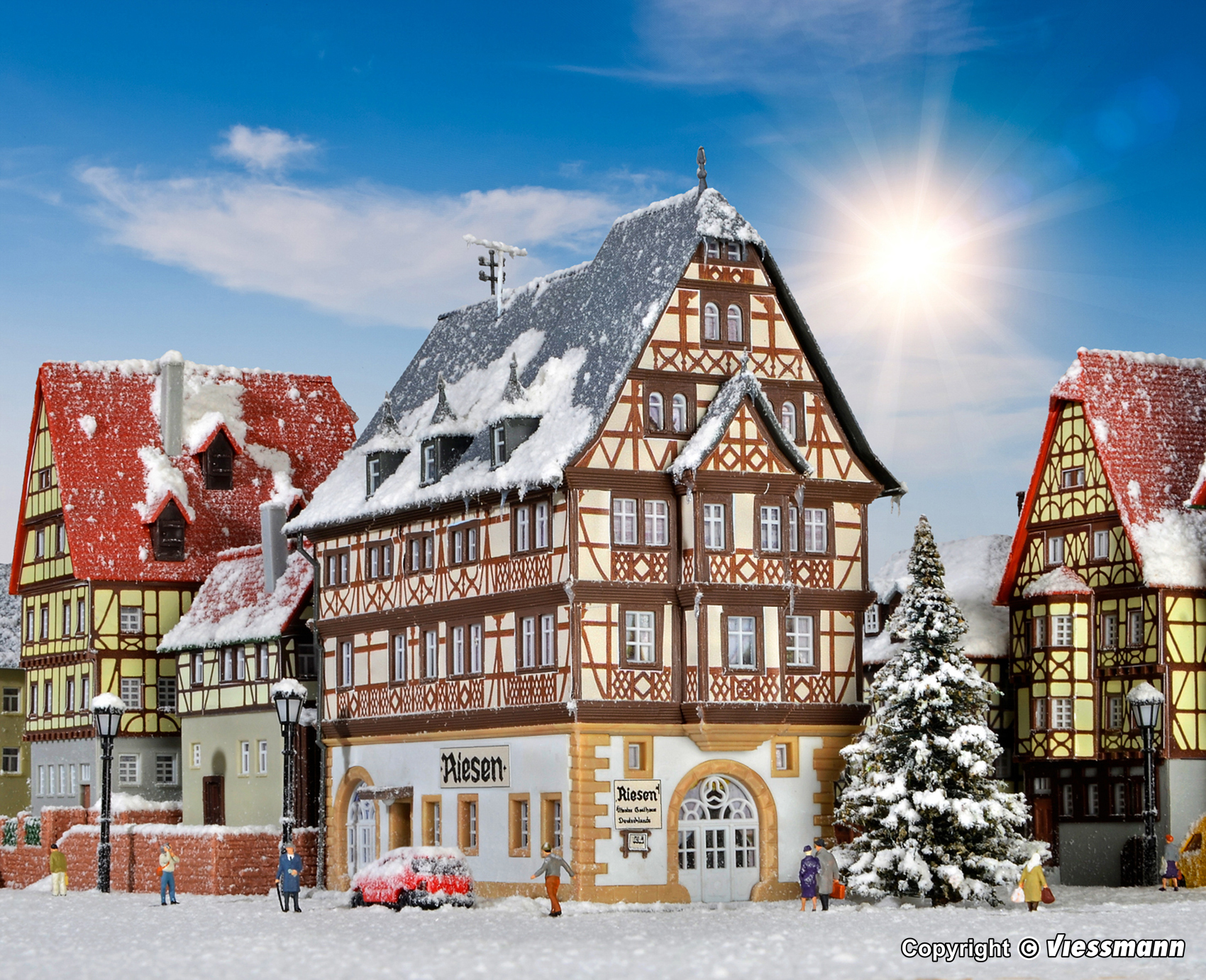 Kibri 37117 Gasthaus Riesen Miltenberg