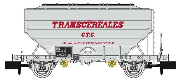 NW-311 SNCF CTC Getreidewagen Ep.4