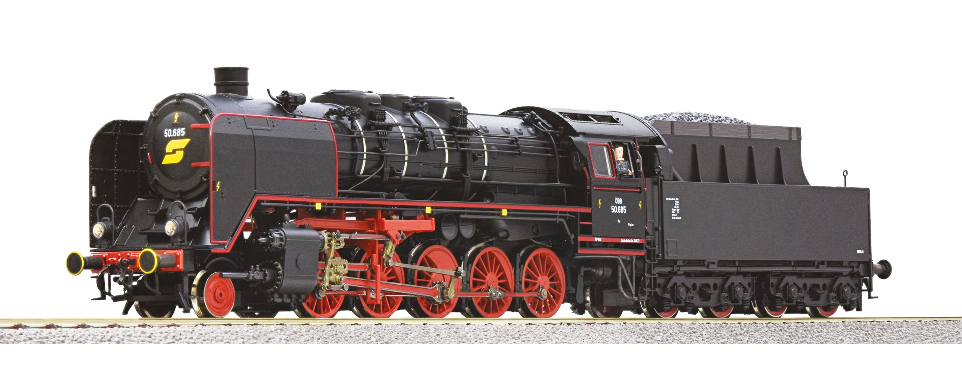 Roco 7100016 ÖBB Dampflok Rh 50 Ep.3/4