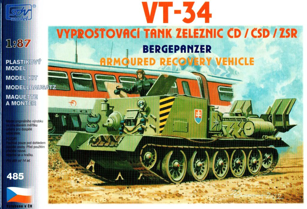 485 VT-34 - Bergepanzer