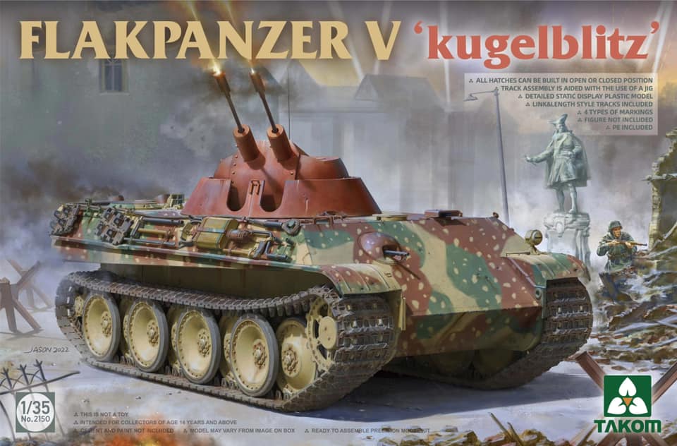 2150 Flakpanzer V  'Kugelblitz'