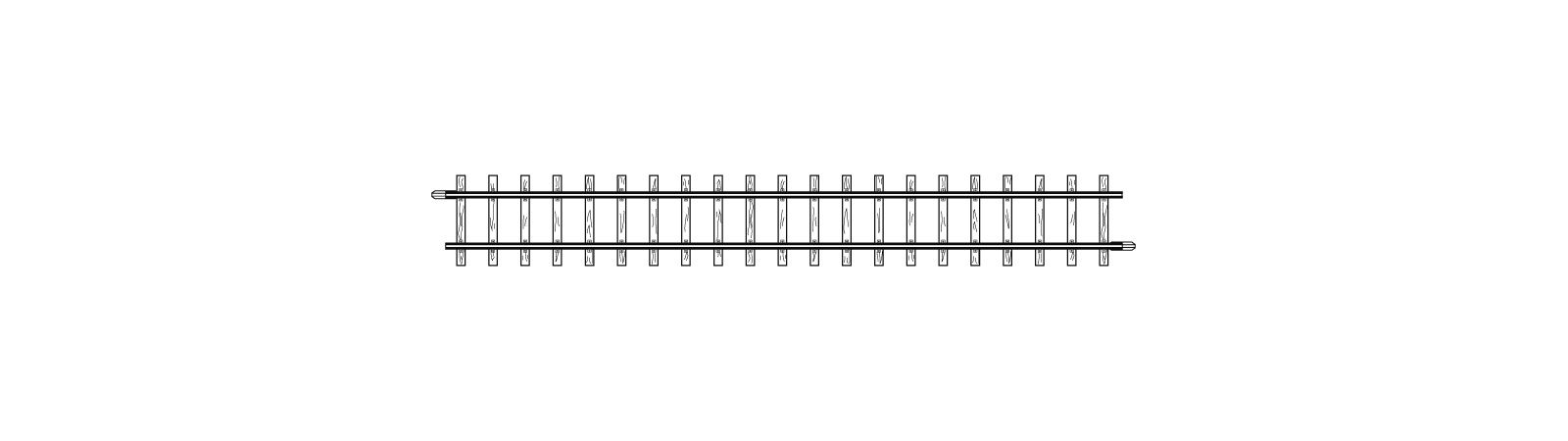 4281000 Gleis gerade 162,3 mm