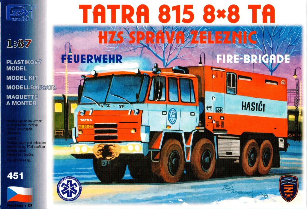 451 Tatra 815 8x8 TA-4 HZS SZ