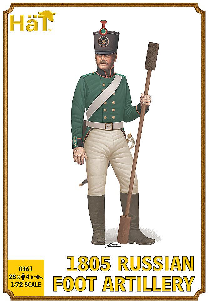 8361 Russische Fußartillerie, 1805