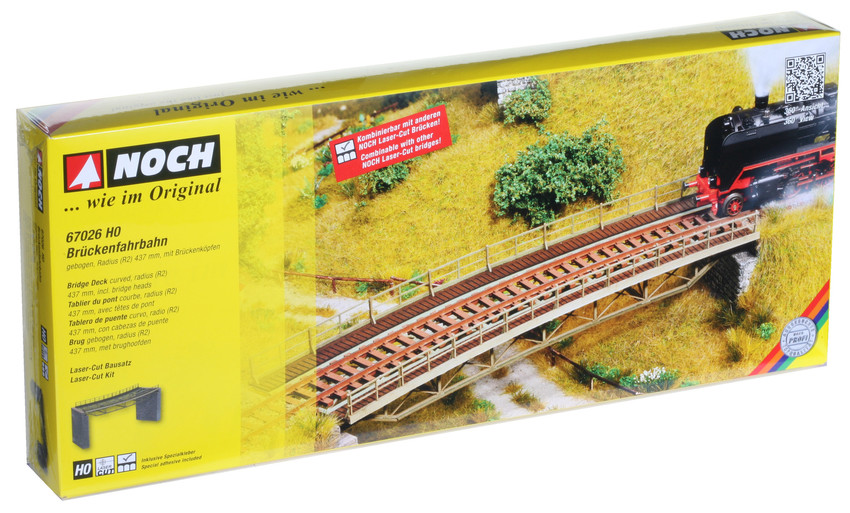 67026 Brückenfahrbahn gebogen