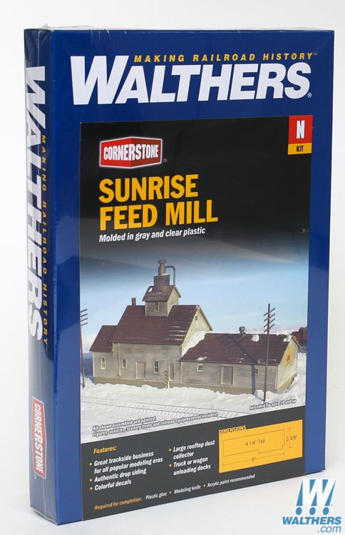 Walthers 3239 Sunrise Feed Mill